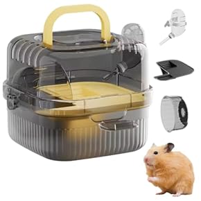 小動物用のケージ Amazon.co.jp: ハムスター ケージ 引き出しトレイ/天窓付き大型